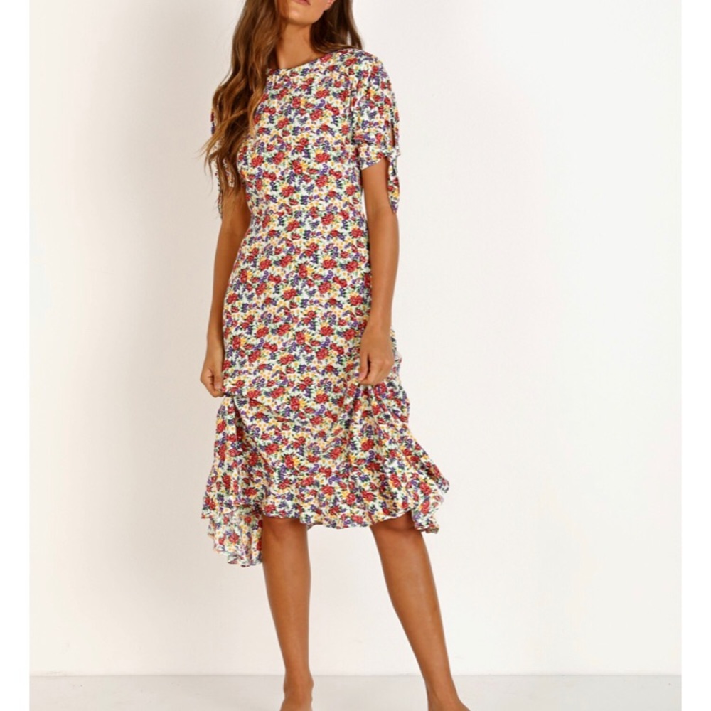 Faithful the brand Emilia Floral Midi Dress